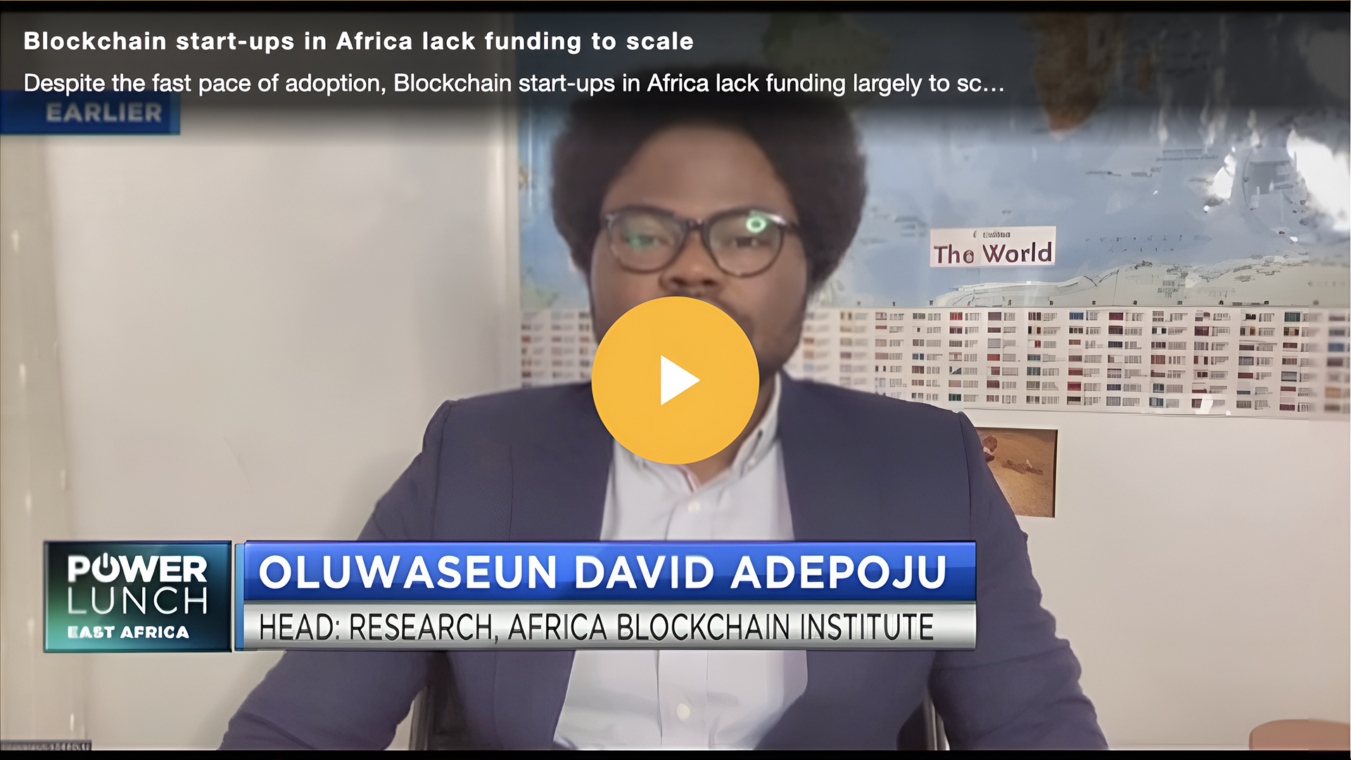 David Adepoju CNBC